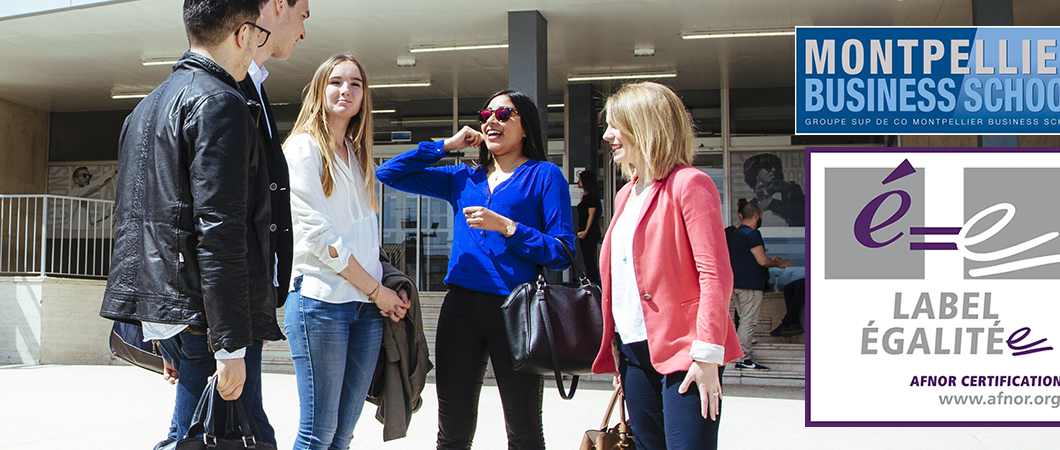 Montpellier Business School devient le 1er établissement d’enseignement supérieur à obtenir le Label Egalité professionnelle entre les femmes et les hommes