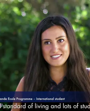 Nada, international student (Montenegro) at Montpellier Business School